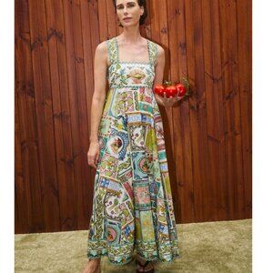 Alemais tommasina summer midi dress